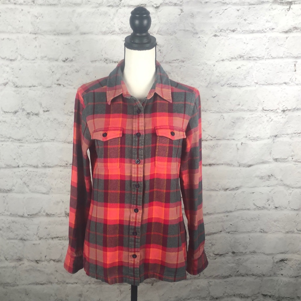 NWOT Patagonia Flannel Checker Top Sz Small /4